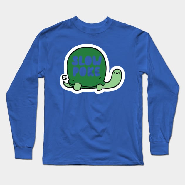 SLOW POKE Long Sleeve T-Shirt by toddgoldmanart